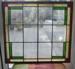 Onbekend, glas in lood, 3D inlijsten